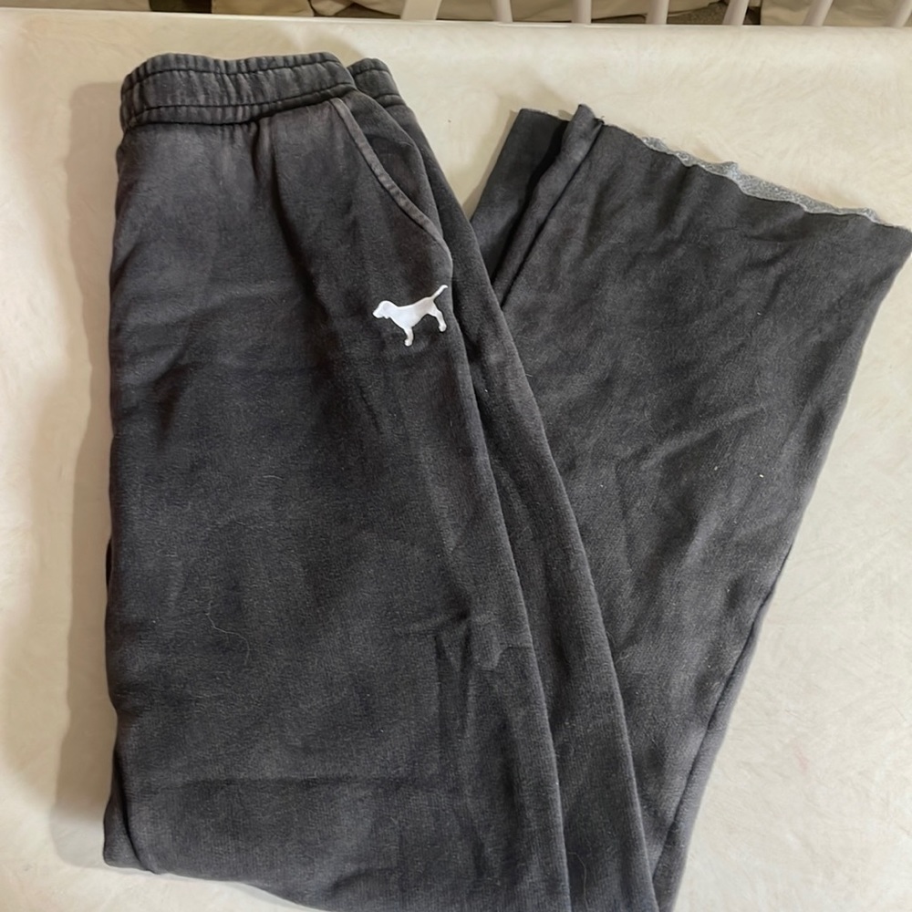 Pink Wide leg sweatpants